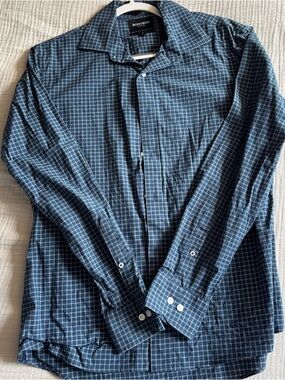 Bonobos Men's Blue Button-Up Shirt